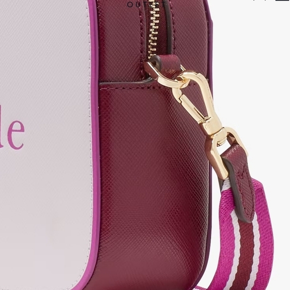 🔹️Kate Spade 🔹️Oh Snap Colorblock Mini Camera Bag lilac moon ✨️💜 - Picture 6 of 8